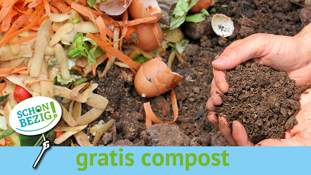 Lees meer over het artikel 4 weken gratis compost op de mini-milieustraat