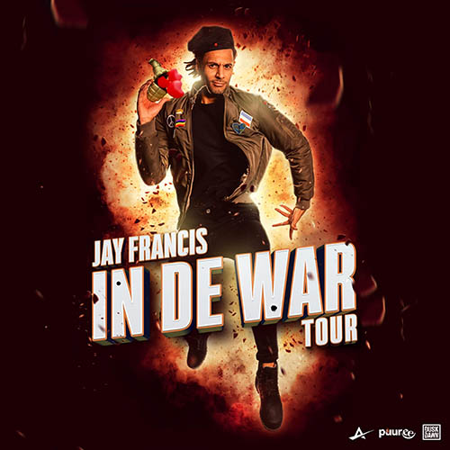 Lees meer over het artikel Zaterdag 18 maart Jay Francis met try-out van ‘In De War’ in Theater Myllesweerd
