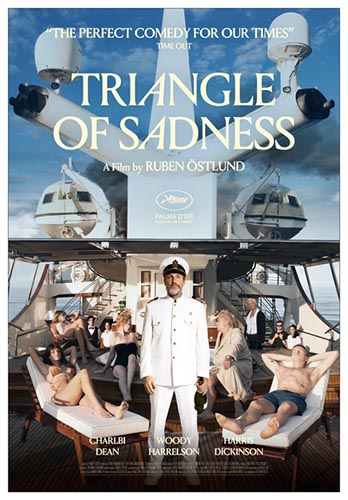 Lees meer over het artikel Film “Triangle of sadness” komende woensdag in filmhuis Mill met en zonder etentje te reserveren